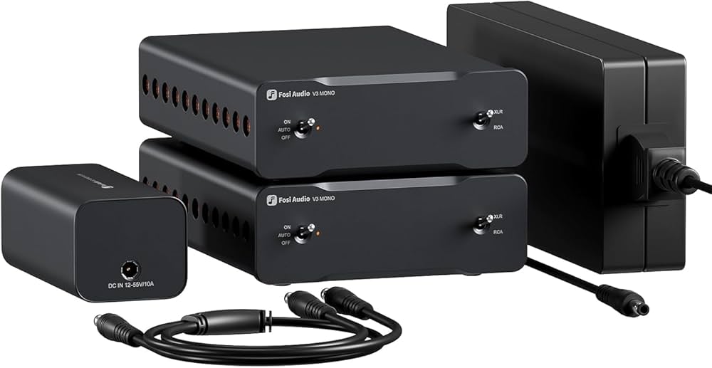 Amazon.com: Fosi Audio Two V3 Mono Power Amplifier 240W